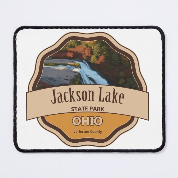 Item preview, Jackson Lake State Park, Jefferson County, Ohio designed and sold by Wanderful-roads.