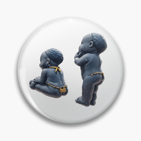 Item preview, Two African babys as statue  designed and sold by wallartofmio.