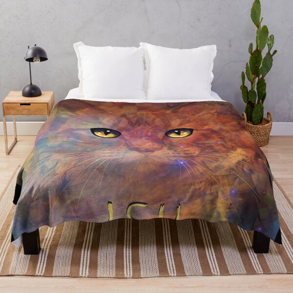 Item preview, I see you. Cosmic Cat Gaze designed and sold by MerchYouSearch.