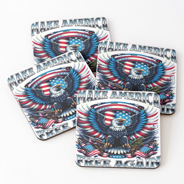 Item preview, MAKE AMERICA FREE :Exclusive Design. designed and sold by DigiArt8Design.