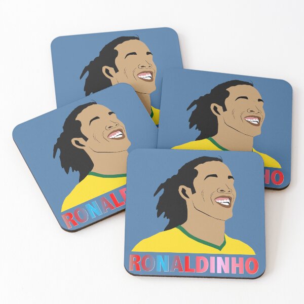 Item preview, Ronaldinho illustration designed and sold by ZooStateofMind.