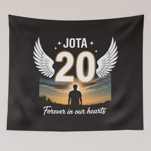 Item preview, Forever #20 – Football Tribute with Angel Wings designed and sold by Moad Fahim.