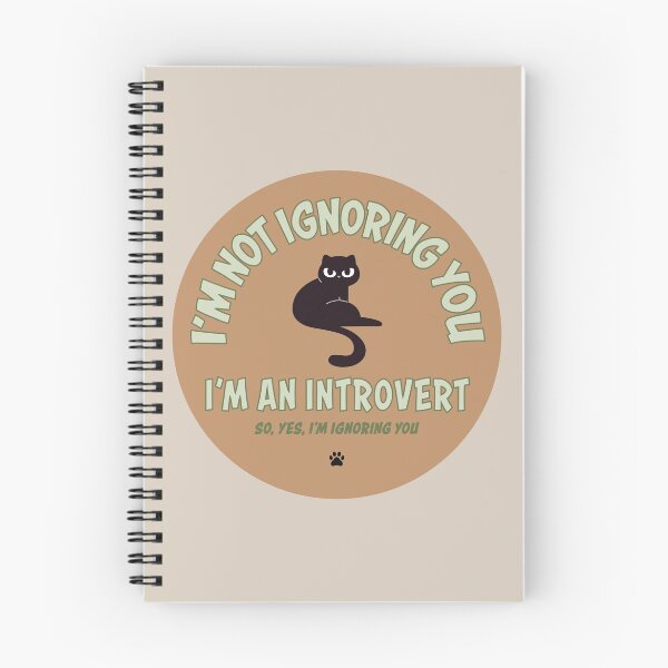 Item preview, I'M NOT IGNORING YOU BLACK CAT designed and sold by InGFocus.