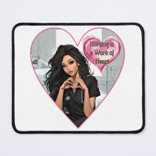 Item preview, Nursing is a work of Heart 4 designed and sold by KookyThoughts.