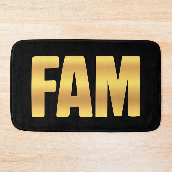 Artikelvorschau, FAM in Gold Modern Minimal entworfen und verkauft von Memes N Lore .