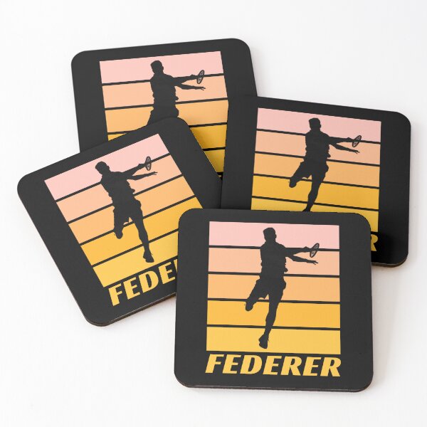 Item preview, Roger Federer Tennis Silhouette Retro Design  designed and sold by TeeTopStudio.