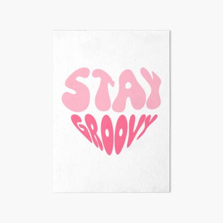 Item preview, Stay Groovy - Groovy Vibes - Positive Vibes Only designed and sold by typoinspired.