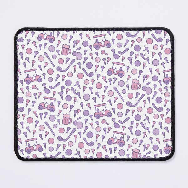 Item preview, Pastel Golf Vibes – Pink & Purple Golf Pattern designed and sold by Madds99.