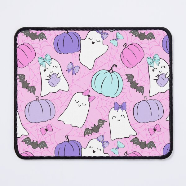 Item preview, Halloween Girly Ghosts and Pumpkins Pink designed and sold by SamAnnDesigns.