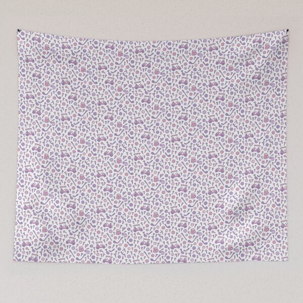 Item preview, Pastel Golf Vibes – Pink & Purple Golf Pattern designed and sold by Madds99.