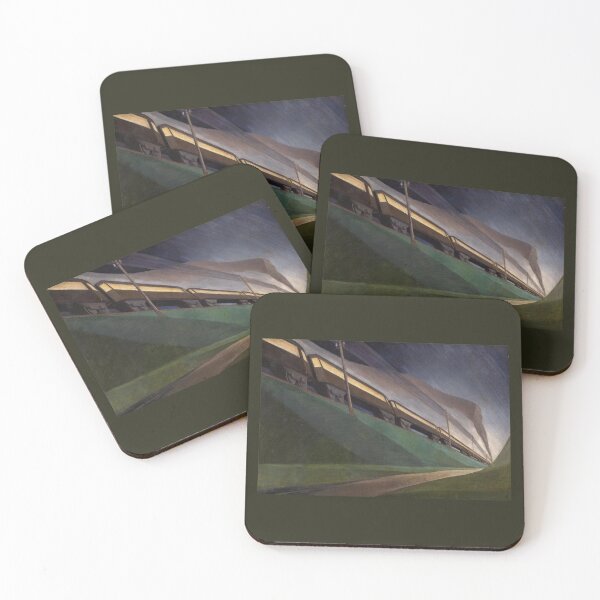 Item preview, Speeding Train By Leonid Chupyatov, (Russia) 1924 designed and sold by FerroFanCo.