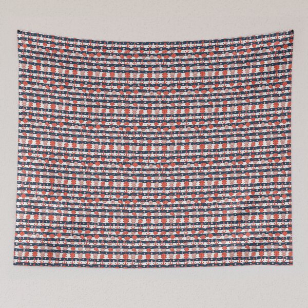 Item preview, Nautical Shells & Anchors Pattern designed and sold by MondeMade.