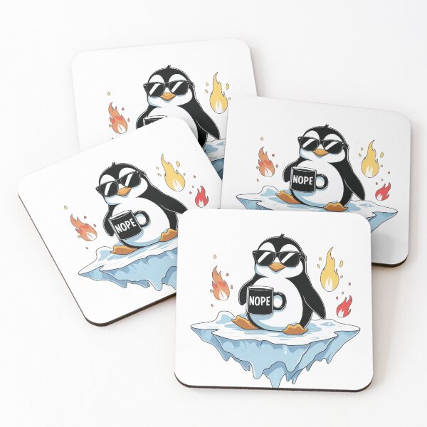 Item preview, Chill Penguin on Melting Iceberg designed and sold by Shahbazumar.