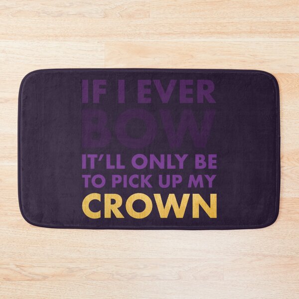 Item preview, "Pick Up My Crown" – Empowering Feminist Typography Quote designed and sold by bambooks.tabooks.