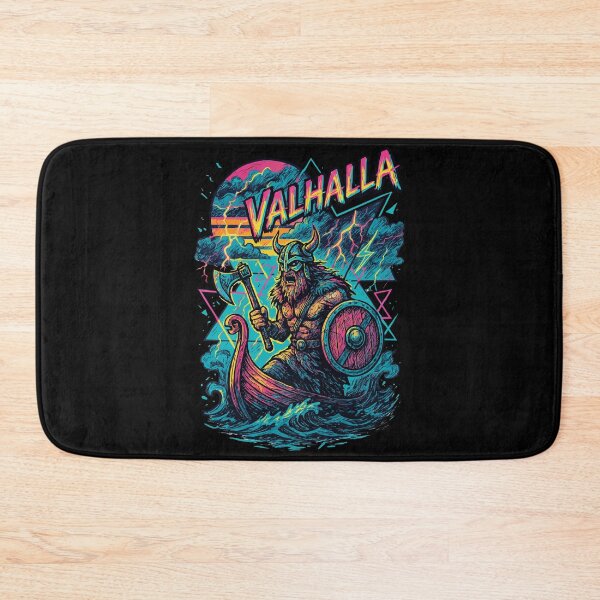 Item preview, Sailing Viking Valhalla Norse Retro  designed and sold by TomFrontierArt.