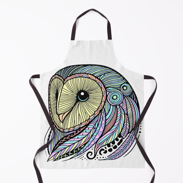 Item preview, Intricate barn owl designed and sold by SpectrumShine.