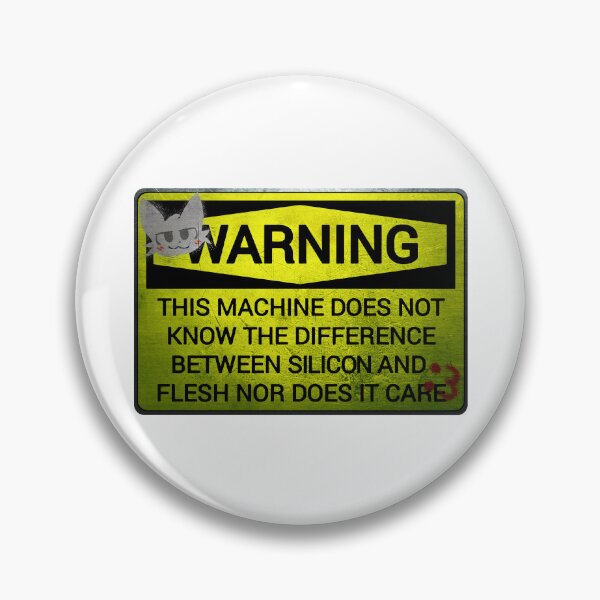Item preview, silicon Warning designed and sold by P0t_man.