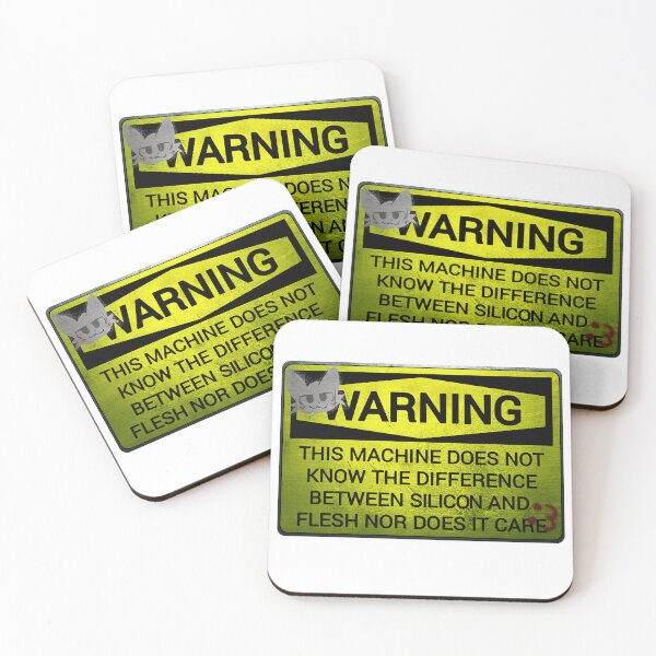 Item preview, silicon Warning designed and sold by P0t_man.