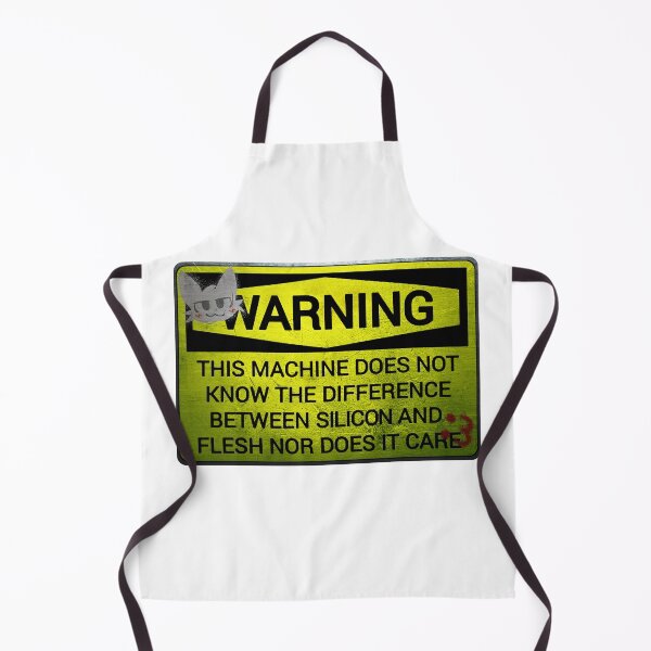Item preview, silicon Warning designed and sold by P0t_man.