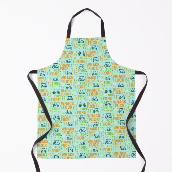 Item preview, Whack Fuck Fore – Color Pop Golf Pattern designed and sold by Madds99.