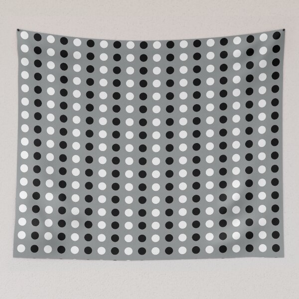 Item preview, Black and white Polka Dots  (Grey) designed and sold by POLKAIWERX.