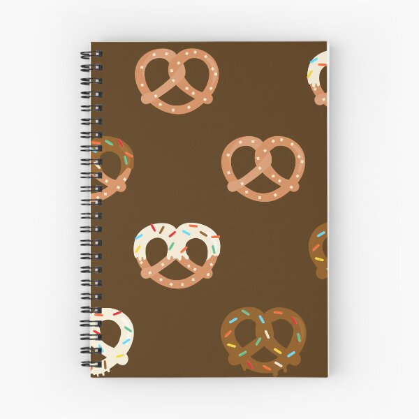 Item preview, Chocolate Covered Pretzels On Chocolate Brown designed and sold by SamAnnDesigns.