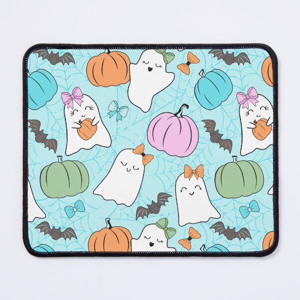 Item preview, Copy of Halloween Girly Ghosts and Pumpkins Blue designed and sold by SamAnnDesigns.