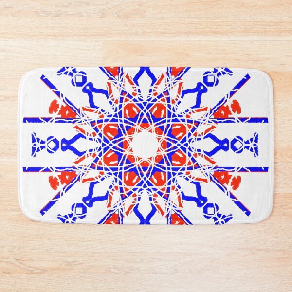 Item preview, Mandela in Blue and Red designed and sold by LoveofPeace.