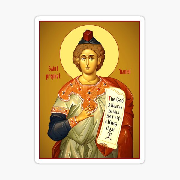 Item preview, icon Saint Prophet Daniel designed and sold by orthodox-icon.