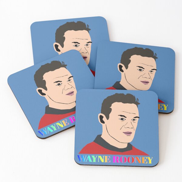 Item preview, Wayne Rooney illustration designed and sold by ZooStateofMind.