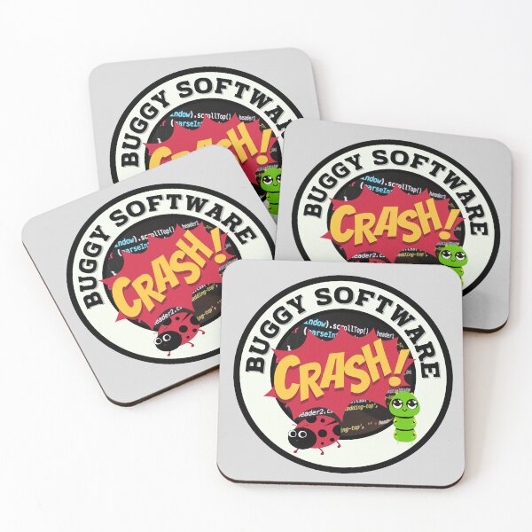 Item preview, Buggy Software Program - CRASH. designed and sold by MPC-Mince-Pies.