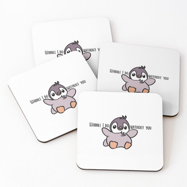 Item preview, Waddle I do without you penguin  designed and sold by waltcrystal.
