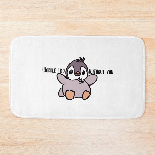Item preview, Waddle I do without you penguin  designed and sold by waltcrystal.