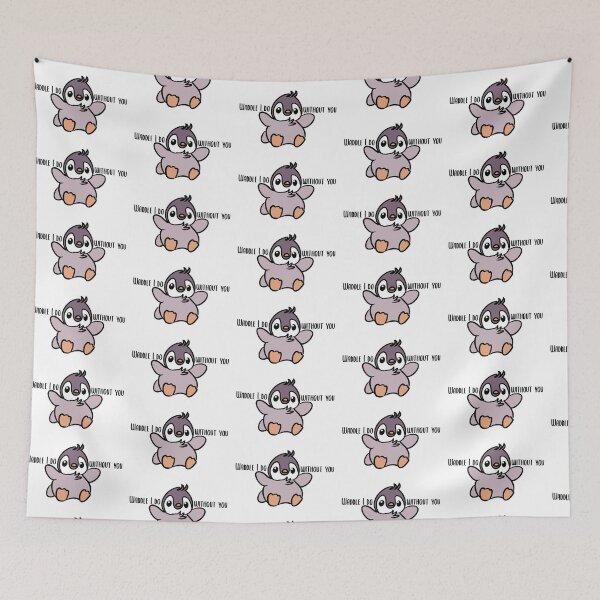 Item preview, Waddle I do without you penguin  designed and sold by waltcrystal.