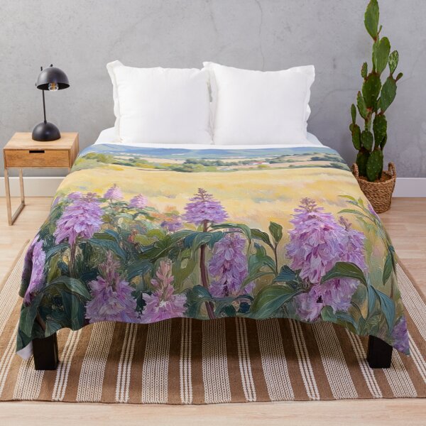 Item preview, Paisaje idílico de verano - Pintura paisajística impresionista designed and sold by RC Design.