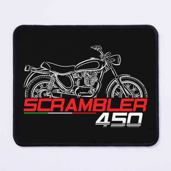 Item preview, Ducati 450 Scrambler 1968-1974 for bikers, Motorcycle designed and sold by ThrottleArts.