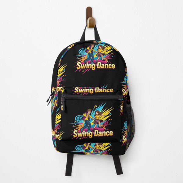 Item preview, Swing Dance Colorful Cartoon Illustration designed and sold by Sitred123.