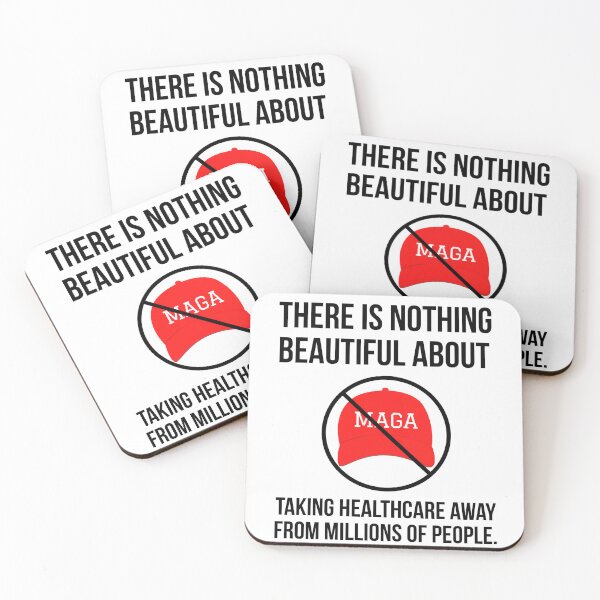 Item preview, There is nothing beautiful about MAGA  designed and sold by Rachel the Artist .