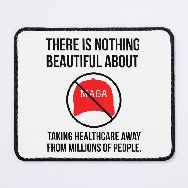 Item preview, There is nothing beautiful about MAGA  designed and sold by Rachel the Artist .