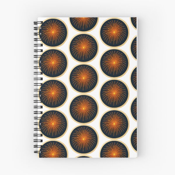Item preview, Orange Firework  designed and sold by Homelesssquid's Stickers & More.