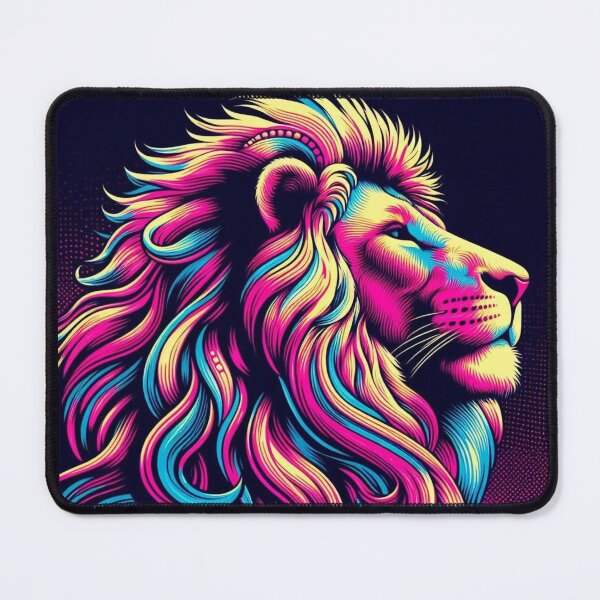 Item preview, colorful lion desighn designed and sold by Dogandesighn.