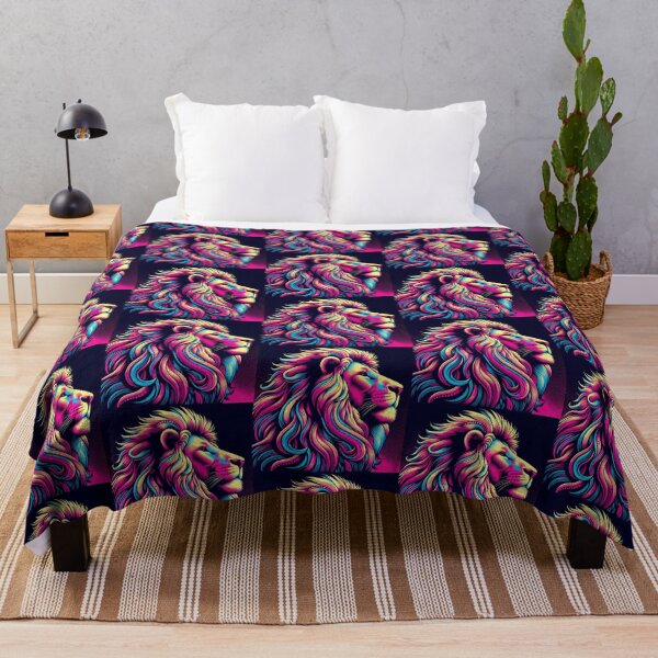 Item preview, colorful lion desighn designed and sold by Dogandesighn.