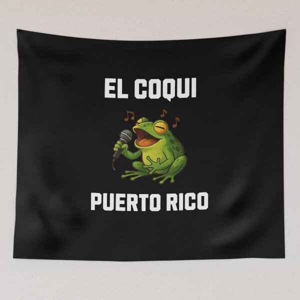 Item preview, El coqui PR singing frog men women designed and sold by Jeangel97.