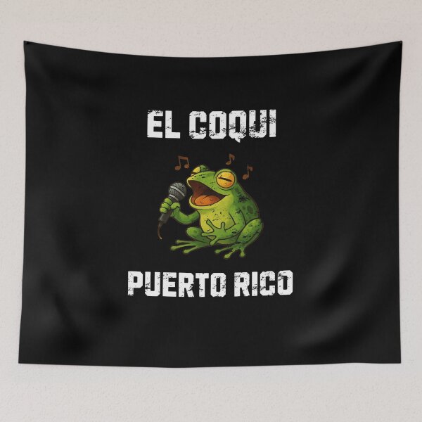 Item preview, El coqui PR singing frog men women Retro Vintage designed and sold by Jeangel97.