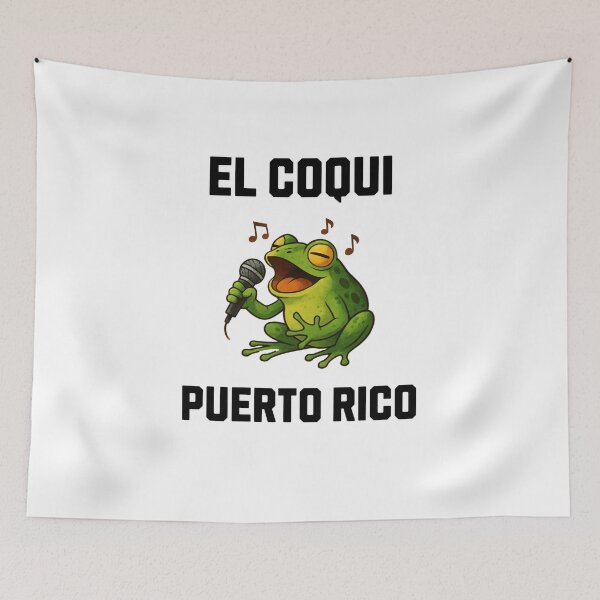 Item preview, El coqui PR singing frog men women designed and sold by Jeangel97.