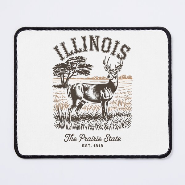 Item preview, Illinois | The Prairie State | Est. 1818 designed and sold by SaltyLass.