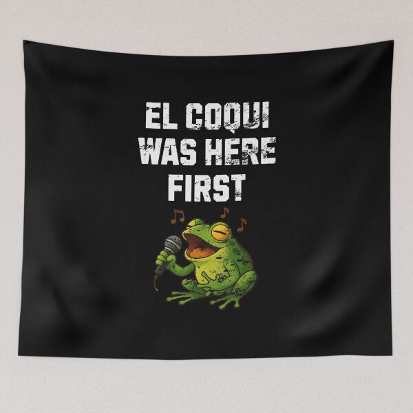 Item preview, El coqui PR first frog heritage men women Retro Vintage designed and sold by Jeangel97.