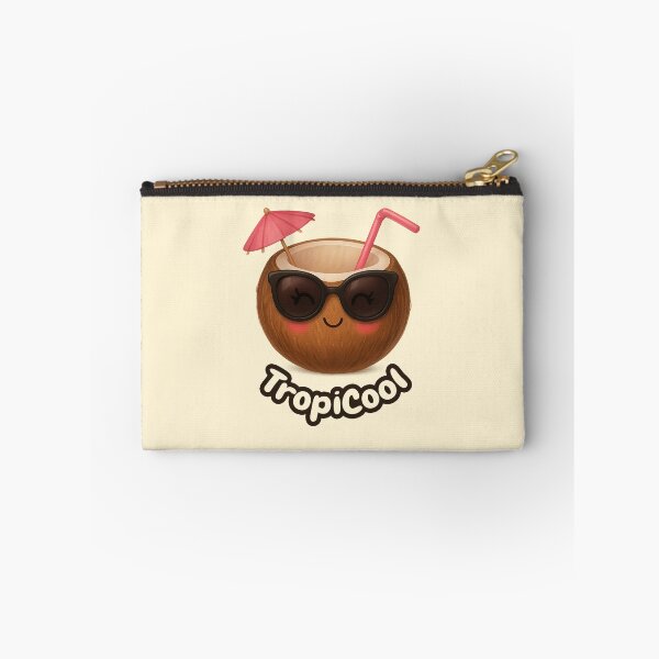 Item preview, TropiCool Coconut – Cute Summer Coconut Drink designed and sold by TastefulDesigns.