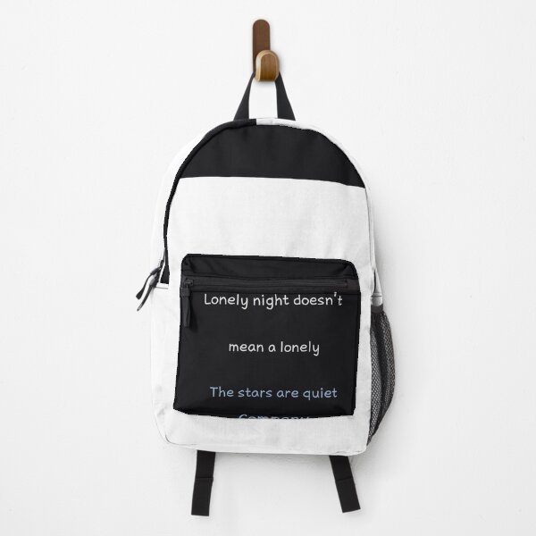 Item preview, Lonely Night Doesn’t Mean Lonely Heart – Kindwaves Quote designed and sold by KWkindwaves.