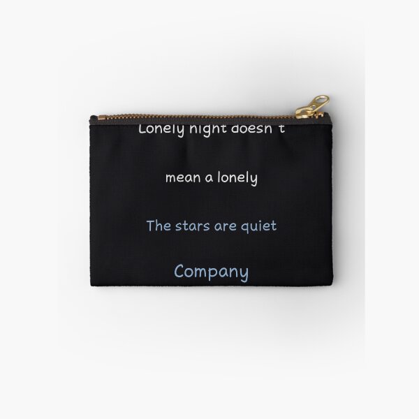 Item preview, Lonely Night Doesn’t Mean Lonely Heart – Kindwaves Quote designed and sold by KWkindwaves.